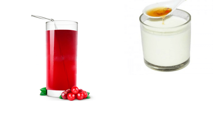 un verre de boisson aux fruits ou de lait avec du miel avant d'aller au lit pour soigner la dépendance à la bière